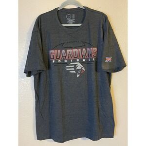 Men's 2XL‎ NWOT New York Guardians XFL GIII Sports Carl Banks Short Sleeve Shirt